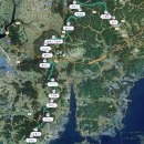 23-01: 땅통종주 / 땅끝기맥(땅끝탑~제안고개) 구간 65.4km 이미지