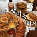 크레이지후라이안녕인 | 일산 밤리단길 육즙 가득 수제버거 맛집 크레이지버거 메뉴추천