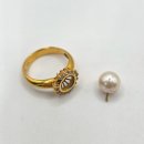 재건 | ​[25년 경력 프리티주얼리] 진주 고정 침 파손 및 파손 된 스톤 발(Prong) 재건 수리 후기