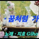 곡명. 꿈처럼 가는길 가사 / 노래 . 지호 Giho 이미지