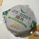 맥도날드 신메뉴 진주고추크림치즈버거 내돈내산 솔직후기 (한국의 맛…?)