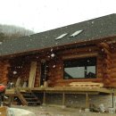 통나무집 이미지