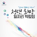 청년 희망 일자리 박람회 개최안내 // 한국전자부품연구원 이미지