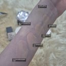 나스 아쿠아글로우 쿠션 남산 쿨톤쿠션 색상비교