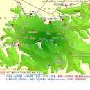 수리산 등산 코스 지도 모음 안내 이미지