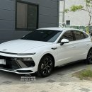 쏘나타 1.6T 가솔린 S트림 세레니티화이트펄 / 블랙원톤 실물 / 출고 후기