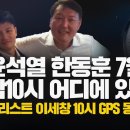 [탐사보도] '윤석열 한동훈 7월19일 밤10시 어디에 있었나' 첼리스트 이세창 10시 GPS 동시 끊김 왜? 이미지