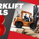 충격적인 지게차 실수-08 Forklift Fails 8 1 2 | Shocking Forklift Mistakes Caught 이미지