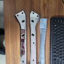 할리 (울트라) 순정 뒤휀다 옆 스텐레일과 뒤 스텐 범퍼, 깜박이렌즈(공용) 팝니다. 이미지