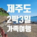제주도 2박3일 가족여행 일정, 코스, 예산 (블로그 체험단으로 절약)