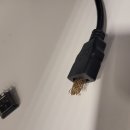 출장작업 - 모니터 HDMI 케이블 파손 교체작업 이미지