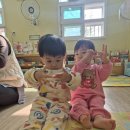 11월 3주) 공모양 도트 물감으로 놀아요 &amp; '모양공부'노래 들으며 실로폰 연주 &amp; 자유놀이 이미지