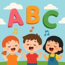 (알파벳송)[ABC Song] 영어가사, 한글해석, 단어정리
