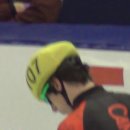 [쇼트트랙]2014 세계 선수권 대회 제2일 남자 500m 예비예선 제10조-COURNOYER Charle(CAN-1위)/ELISTRATOV S.(RUS-2위(2014.03.14-16 CAN/Montreal)[현장촬영] 이미지