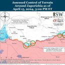 러시아 공세 캠페인 평가, 2024년 4월 15일(우크라이나 전황 이미지