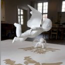 종이로 만드는 예술 이미지