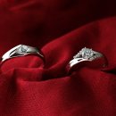 반지다방에서 결혼예물커플링으로 준비하는 다이아몬드 커플링. 이미지