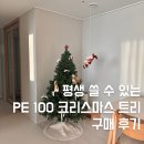 12/6 크리스마스 생화 트리 | 신혼집에 딱! 평생 쓸 수 있는 PE 100 크리스마스 트리 구매후기