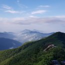 양각지맥1구간(중촌 마을-분기점-양각산-흰대미산-보해산-살피재) 이미지