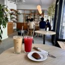 히솝플라워과일주스 | 수정동 브런치카페 캐트 오디너리플라워 부산진역 카페 버터떡 내돈내산