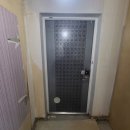 해운대벽산2차아파트경로당 | 부산 인테리어필름 좌동 벽산2차 현관문 9mm문틀 시트지 시공 후기