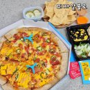 피자알볼로 메뉴 추천 스와이시 반반피자 나초 멕시칸 샐러드 세트