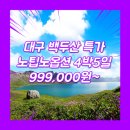 백두산 패키지 여행 여행사 / 대구공항 / 대구_백두산_4박5일_노팁노옵션 #연길 #북파+서파+남파 #중국 #TW