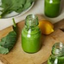 케일주스 만들기 바나나 사과 케일쥬스 만드는법 그린스무디 레시피 이미지