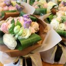 웨스턴돔꽃집 대량꽃다발 주문으로 배송된 예쁜 꽃다발들 이미지