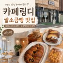 [카페링디] 쌀소금빵 맛있는 동네 카페 후기｜올리브치즈소금빵·소금빵러스크 추천