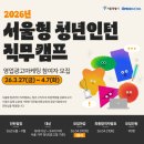 2026 서울형 청년인턴 직무캠프 영업·광고·마케팅 분야 지원 후기 (서류, 과제, 면접 합격)