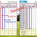 제11회 5670아름다운동행 카페지기배 파크골프대회 대진표 이미지