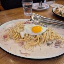 스푼필라프앤파스타 | 타임스퀘어 서가앤쿡 베이컨 까르보나라 목살 필라프 청양 마늘 올리오