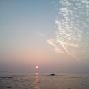 울산 몽돌해변의 아침 이미지