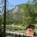 백운암 | #12. 돌로미티 동쪽 브라이에스호수 Lake Braies / 주차정보 / 백운암 구릉과 보트와의 조화로움 👍