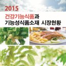 2015 건강기능식품과 기능성식품소재 시장현황