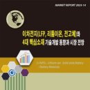 ＜시장보고서＞ 이차전지(LFP, 리튬이온, 전고체)와 4대 핵심소재 기술개발 동향과 시장 전망 이미지