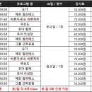 타워팰리스 2차 커뮤니티 GX 스튜디오 개설 추가 강사 모집 이미지