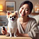 강아지 미용 이미지
