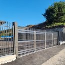 (주)영동환경산업 | 충북 영동산업단지 신축회사 펜스및 스테인레스 자동대문 제작설치