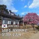 문인수묵화 | 남양주 가볼만한곳 동방 제일의 전망 운길산 수종사