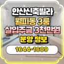 서울삼일초등학교 | 안산 월피동신축빌라 3룸 입주금3천만원 가능