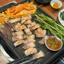 창원 상남동 대호흑돼지 미나리 제주흑돼지가 맛있는 고기집