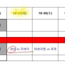 [후반기 포스트시즌-56위팀] 10월29일(화) 와일드카드 VS 두바이 모란구장 1루선공 이미지