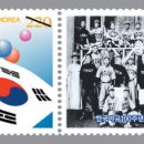 한국야구 100주년 기념우표 발행 소식을 읽고 이미지
