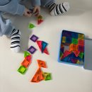 재미 쏙쏙 창의력 쑥쑥(책놀이) | 유아 창의력 장난감, 망고라이언 자석블럭 내돈내산후기