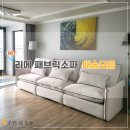 채운공원 휴먼빌 | 푹신한 패브릭 소파 리에, 예쁜 디자인과 가성비로 HIT