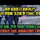 &#34;이젠 삼성이 다 쓸어가나&#34; 사진 한장에 &#39;초긴장&#39; 한TSMC, 인텔. 첨단 괴물, 무게 180톤, 컨테이너 40개, 이동만 3 이미지