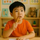 구래동 아동발달센터 연필 깨무는 아이, 단순한 습관이 아닙니다!