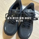 호카 본디 9 블랙 -와이드 230 사이즈 팁 솔직 후기